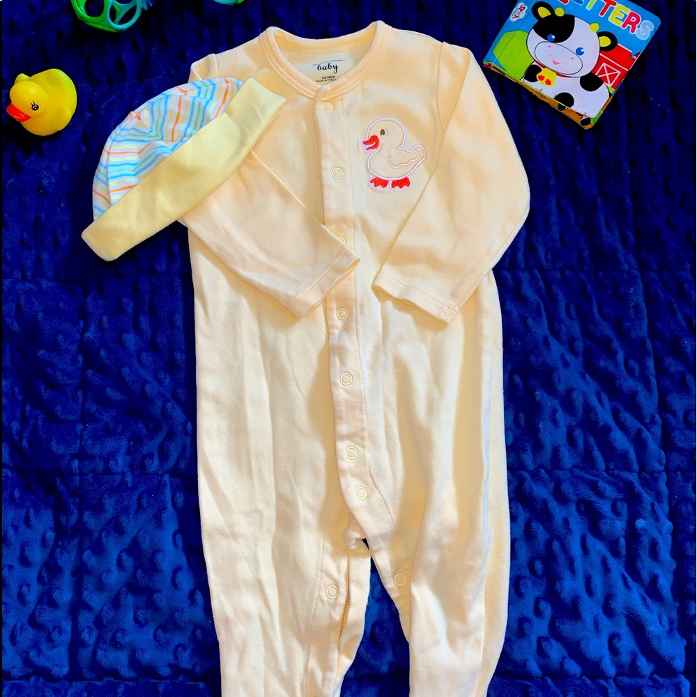 Infant footie pajama bundle